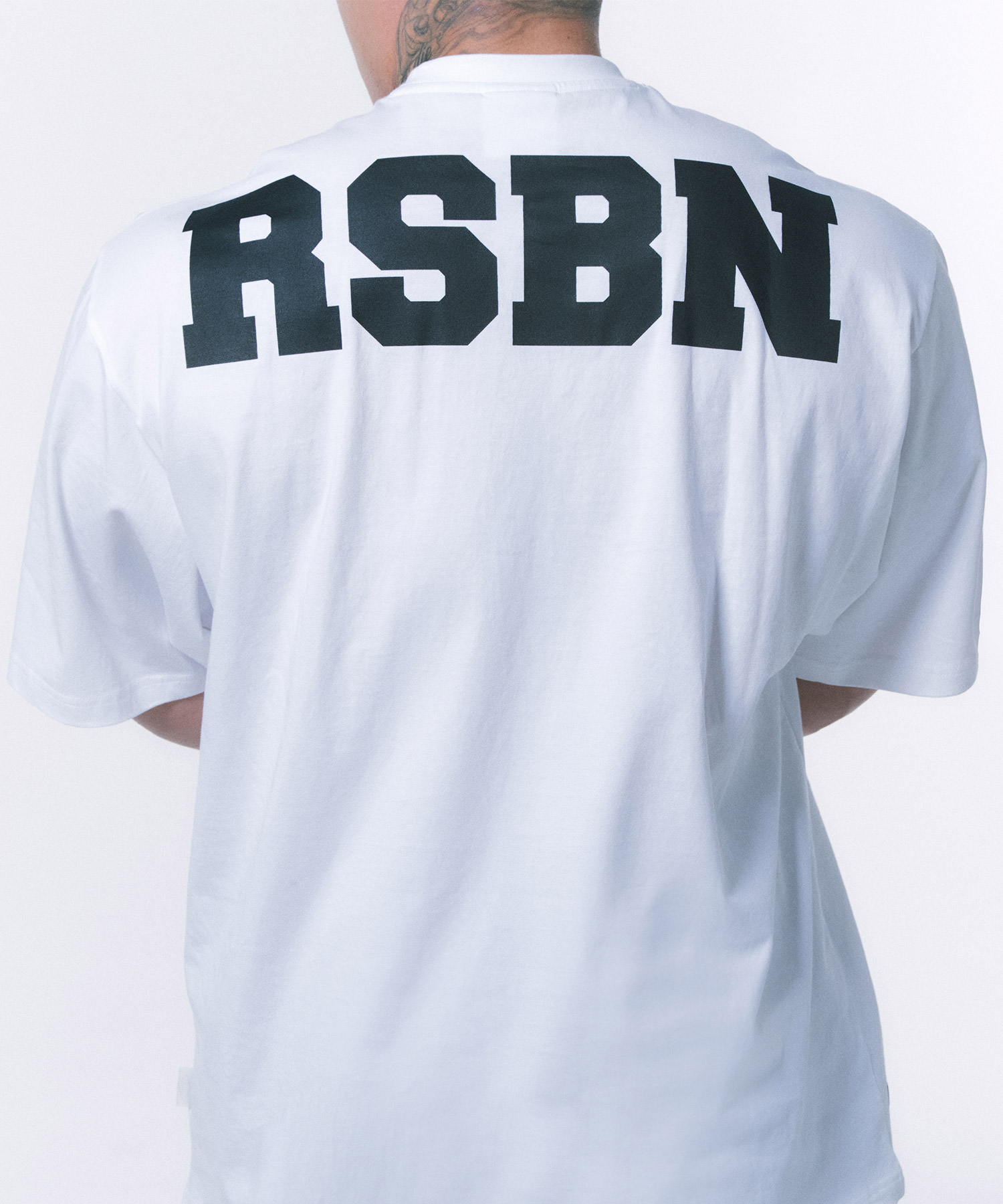 RSBN OVER FIT T-SHIRTS [WHITE]